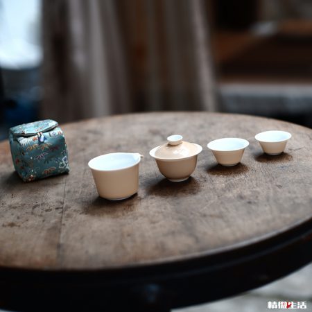 如莲品月·便携茶具套装